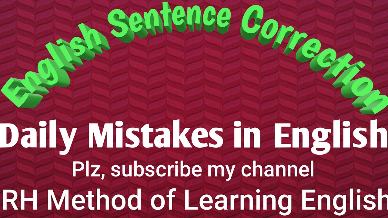 english-sentence-correction-youtube