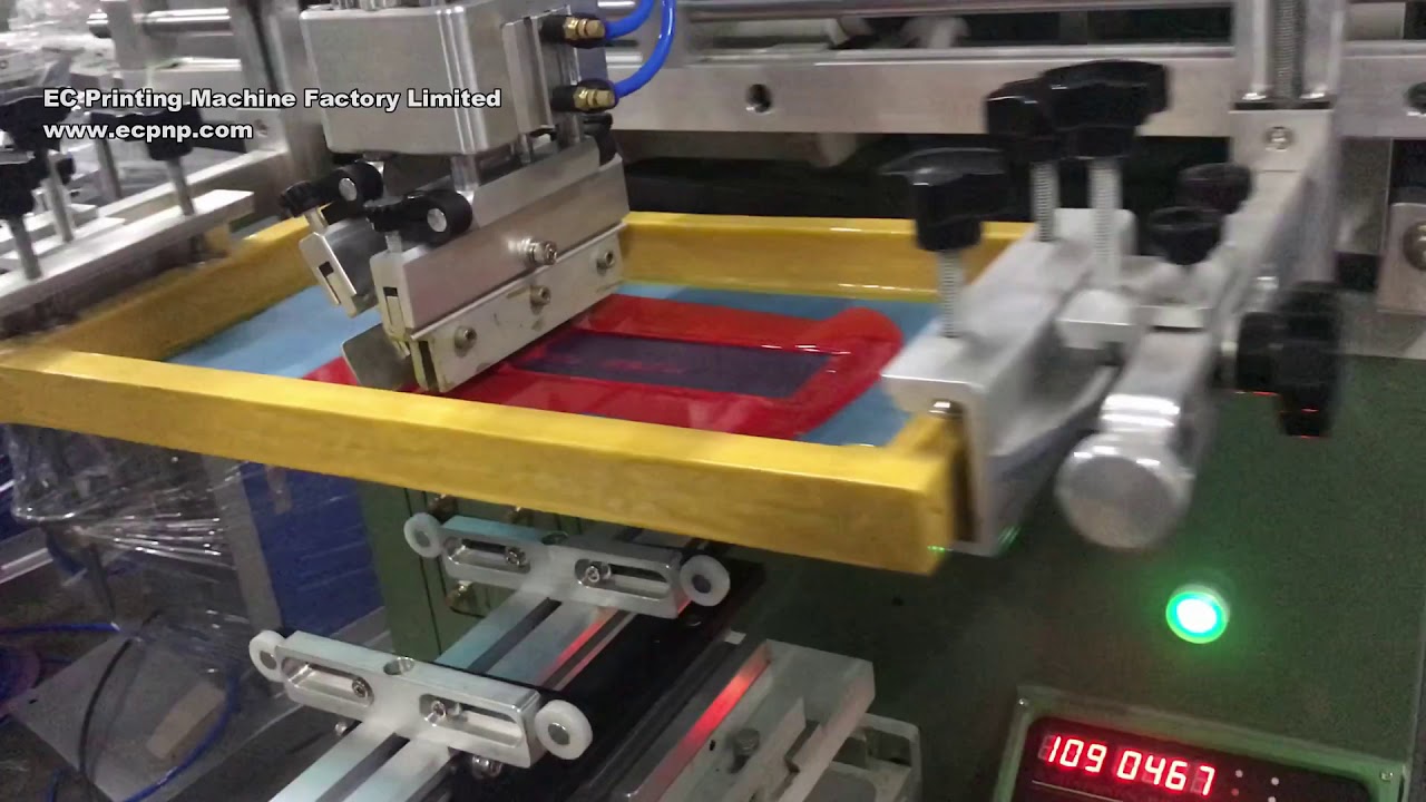 Bottle Caps Screen Printing Machine - YouTube