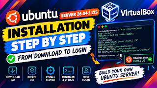 Step-by-Step Guide: Install Ubuntu 26.04.1 LTS Server on VirtualBox | Ubuntu Server Install | 2026 Guide