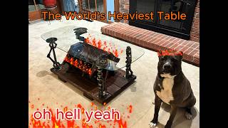 Building the World's Heaviest Table out of my old 4.6L 2V Ford Motor