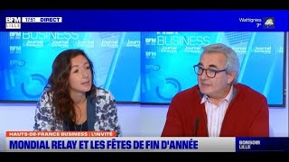Antoine Pottiez (Mondial Relay) est l'invité de BFM Grand Lille / Le JDE