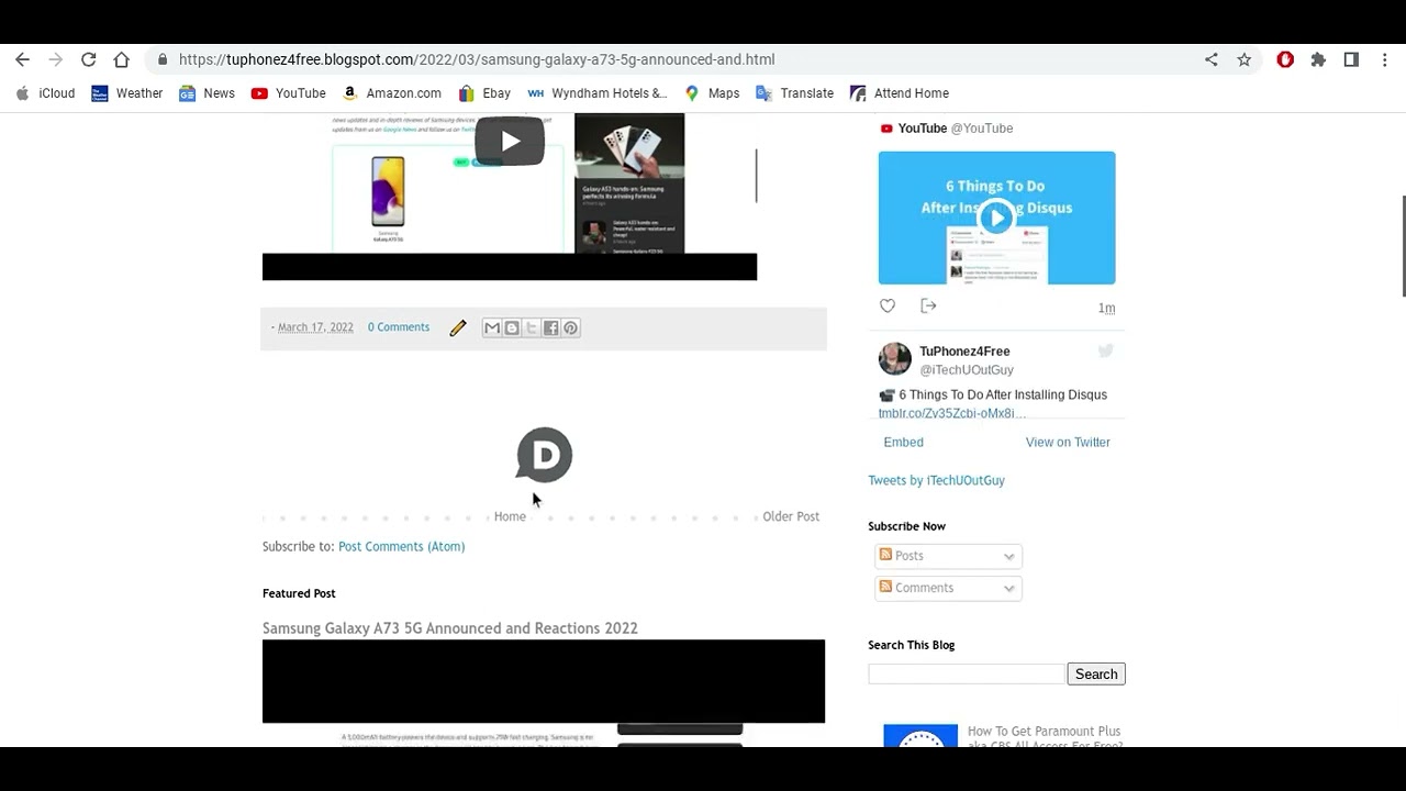 My Tweets Now On My Blogger blog site - YouTube