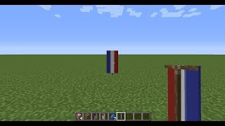 Minecraft Java Edition: How to make a French Flag banner!