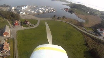Flying wild åmøy!      [GoPro on multiplex mentor]
