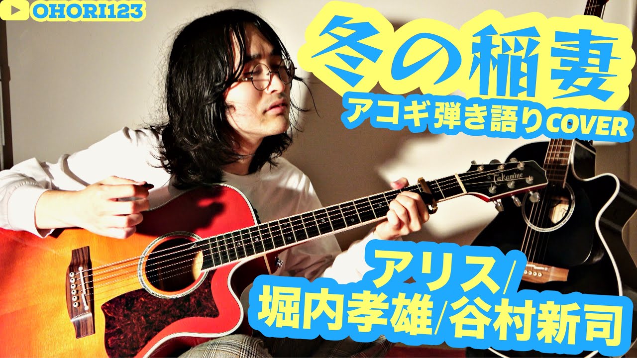 冬の稲妻(アリス/堀内孝雄/谷村新司 アコギ/ギター弾き語りCOVER