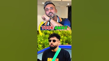 BADSHAH SMARTLY TOOK AWAY HIS CREDIT FROM HONEY SINGH #shorts #yoyohoneysingh #badshah #shortsfeed