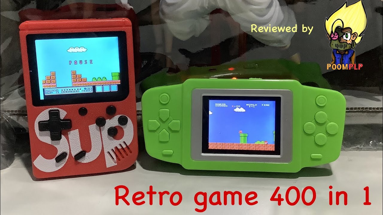 รีวิว : เครื่องเกมเรโทรสไตล์ 400 in 1 ราคาแค่200กว่าบาท!! เกมเก่า Retro style by POOMPLP