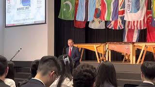 World Individual Debating & Public Speaking Championship 2023 Clifton School HeadMaster Speech
