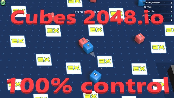 Další hra z Crazy Games - Cubes 2048.io 