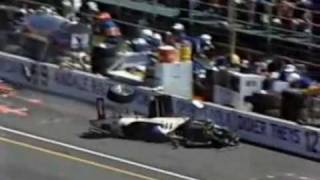 1989 Indianapolis 500 Kevin Cogan Crash