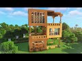 Minecraft Wooden House Designs🏡