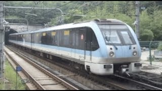 China Nanjing Metro Line 1 & 2 Trains Video 南京地下鉄1号線/2号線