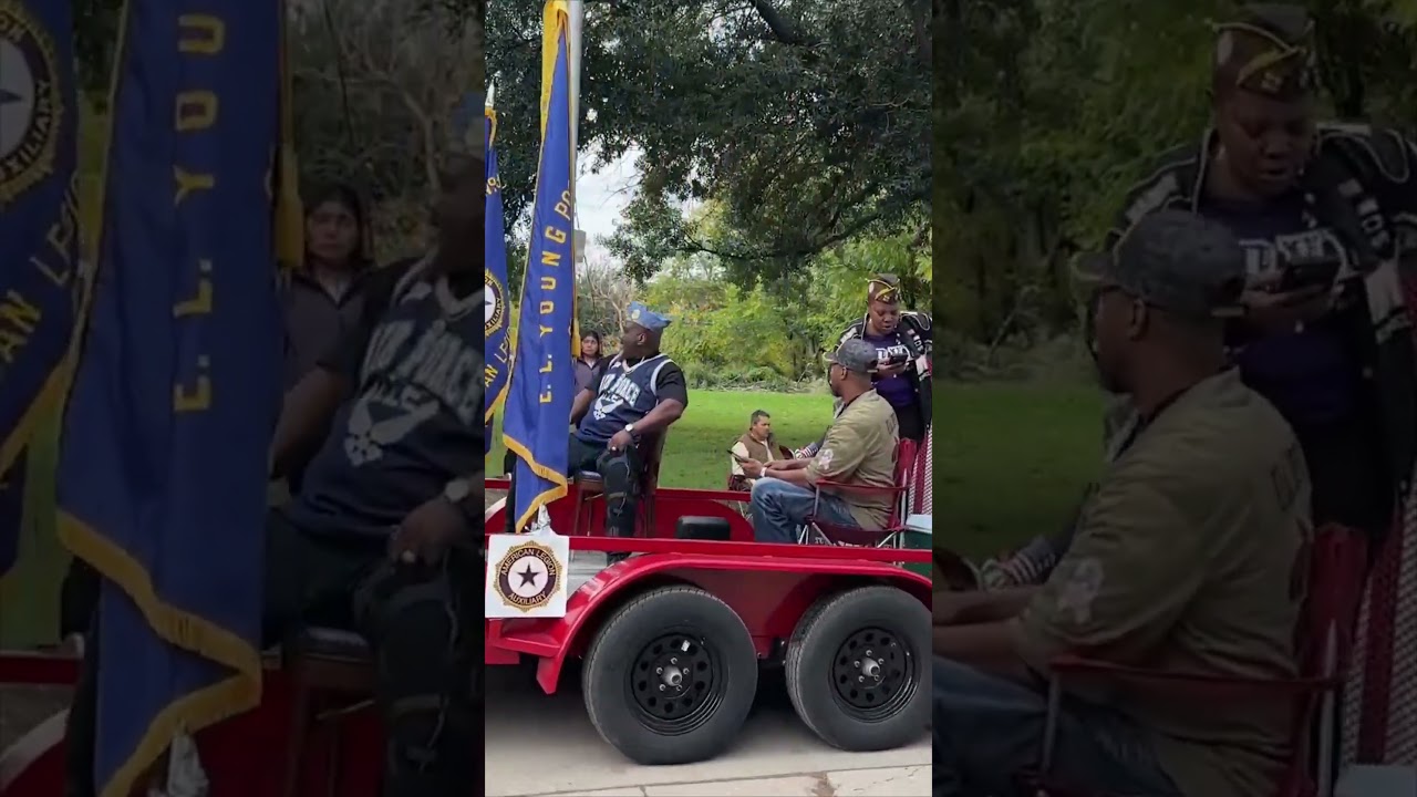 Как празднуют День ветеранов в сердце Техаса