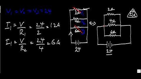 DC circuits part 2 parallel circuits