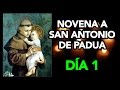 Milagrosa novena a san antonio de padua da 1  fe y salvacin