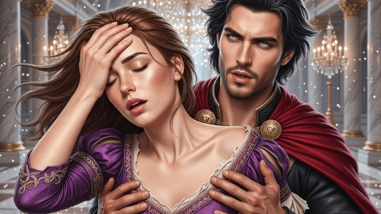 Az éhségtől elgyengülve ájult el a bálon – mígnem az Alfa Király hatalmas kezei el nem kapták.