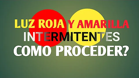 ¿Qué significa cámara roja intermitente?