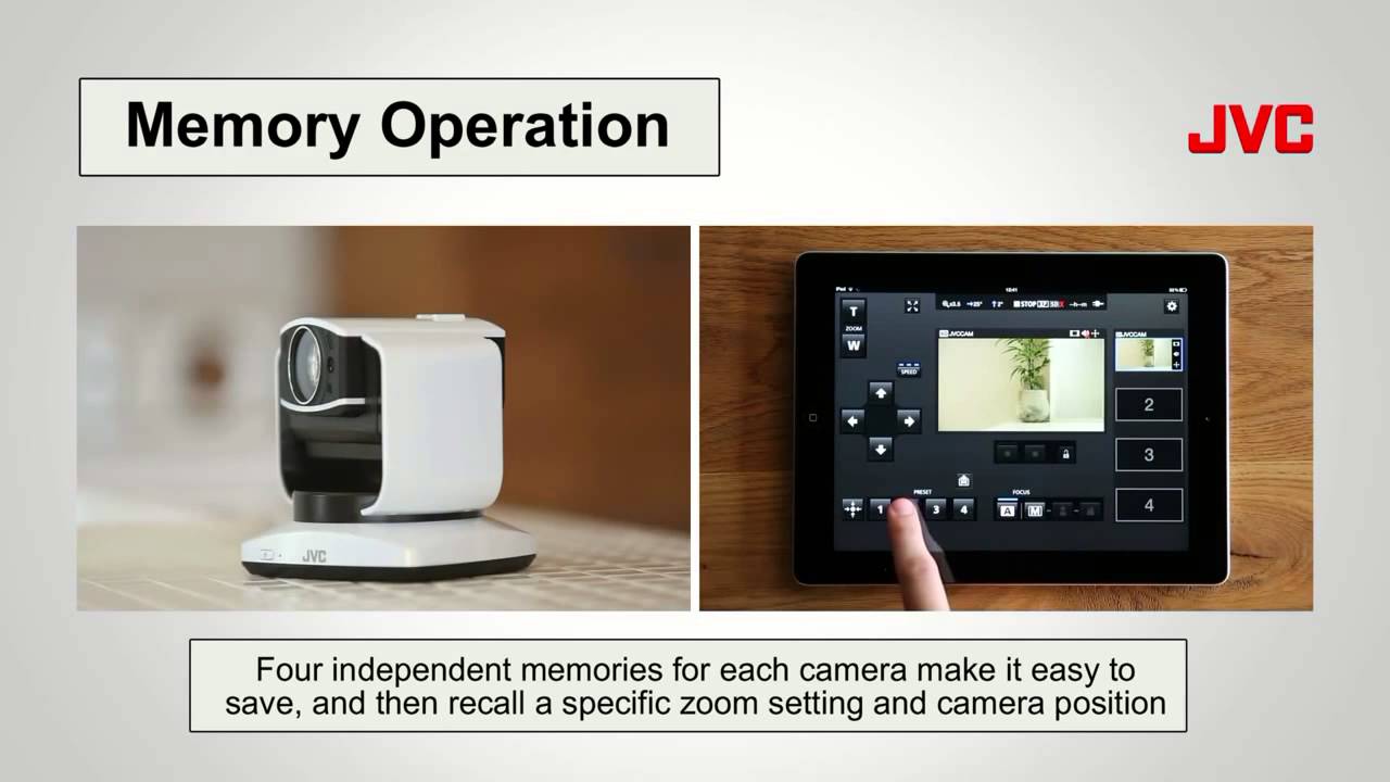 JVC GV- LS2 Live streaming camera - YouTube