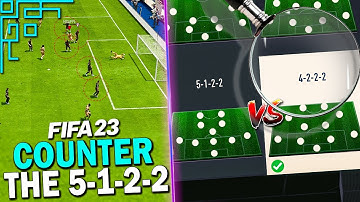 These CUSTOM TACTICS will BEAT the 5-1-2-2 in FIFA 23 | How to COUNTER the 5-1-2-2 in FIFA 23!