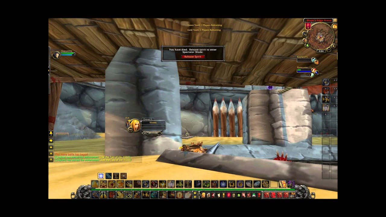 VironicGaming - Ret Paladin PvP - WoW 2v2 #1