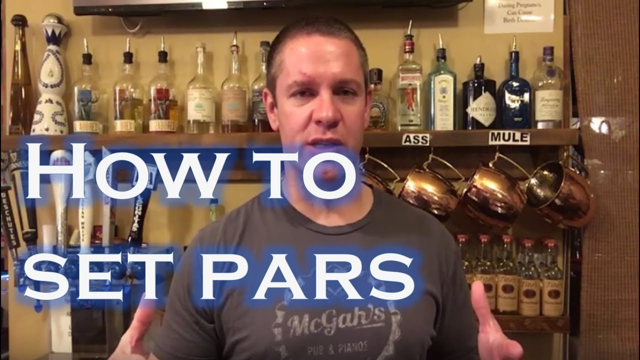 Liquor Inventory: How to Set Your Pars - YouTube
