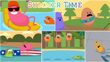 Dumb ways to Die 4 All deaths all wins all fails | Summer Time Event