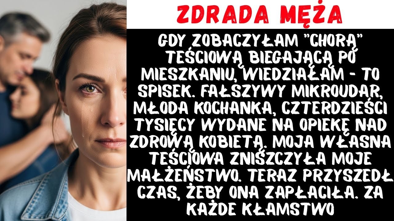 Zamiast rozwieszać pranie, moja „chora” teściowa stała na balkonie i uśmiechała się do kochanków mojego męża. Trzy miesiące wcześniej wszyscy płakaliśmy nad jej rzekomym mikroudarem. Wydałam...
