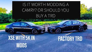 Camry TRD VS Built Camry XSE V6