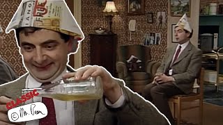 Mr Bean Hosts A Dinner Party | Funny Mr Bean Clips | Classic Mr Bean