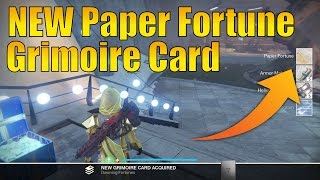 Destiny - NEW GIFT Paper Fortune Grimoire Card! Mysterious Item in The Dawning! Secret Quest? screenshot 2