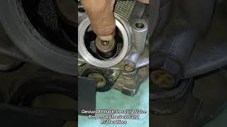 Genius DIY Hack: Installing Valve Keepers with a Socket and Rubber Piece #shorts #mechanic