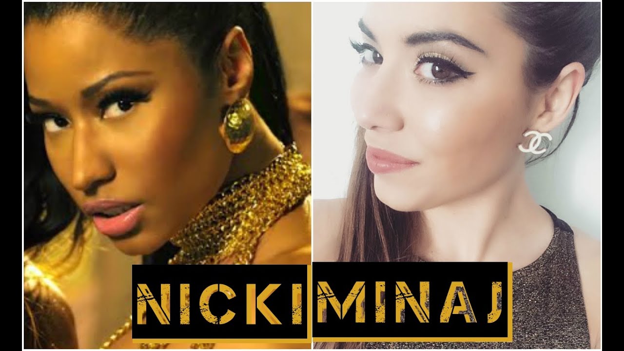 Nicki Minaj Makeup Tutorial Contouring Eyeliner Lips Spink