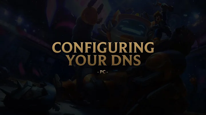 PC - Configuring Your DNS