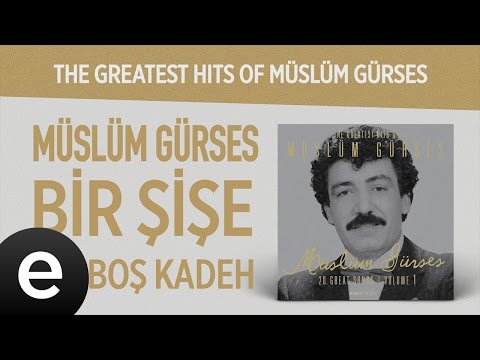 Bir Şişe Bir Boş Kadeh (Müslüm Gürses) Official Audio #birşişebirboşkadeh #müslümgürses - Esen Müzik