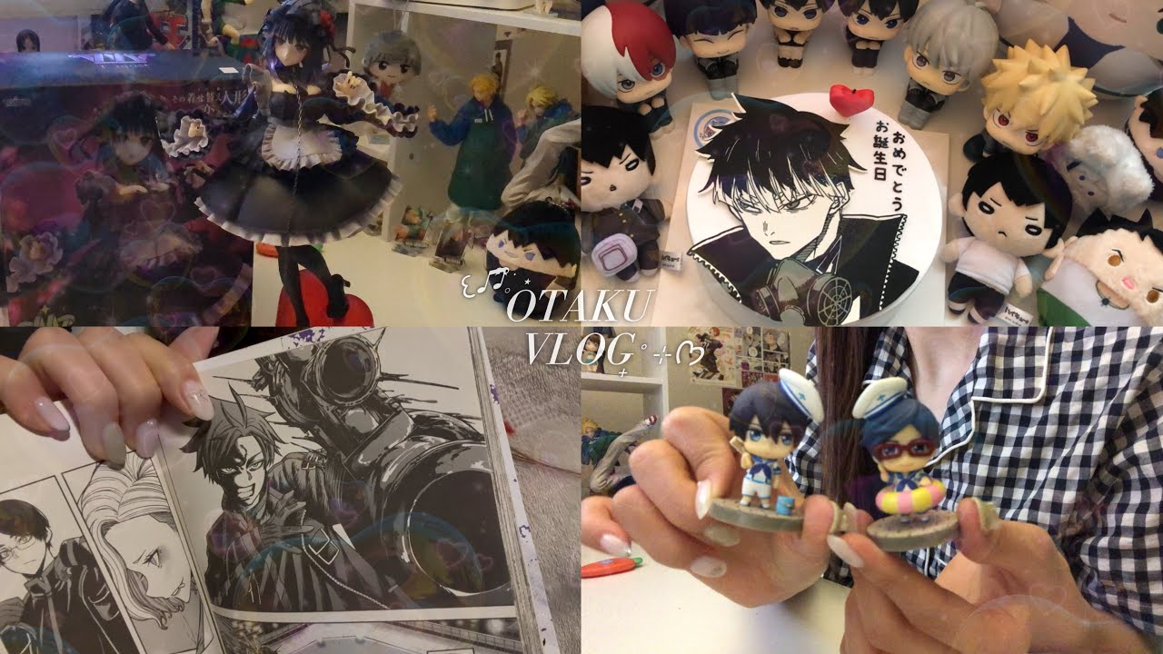 [오타쿠 브이로그] 혈식해방, 오타쿠력 충전 ! ໒꒰ྀི ง`0´ ꒱ྀིง | 도원암귀 • 비스크돌 • 피규어깡 • 만화방 • 늦은 생일파티 • 일상 브이로그 • 배구 퓨처스 리그