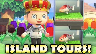  ISLAND TOURS! Visiting YOUR Islands in Animal Crossing New Horizons!