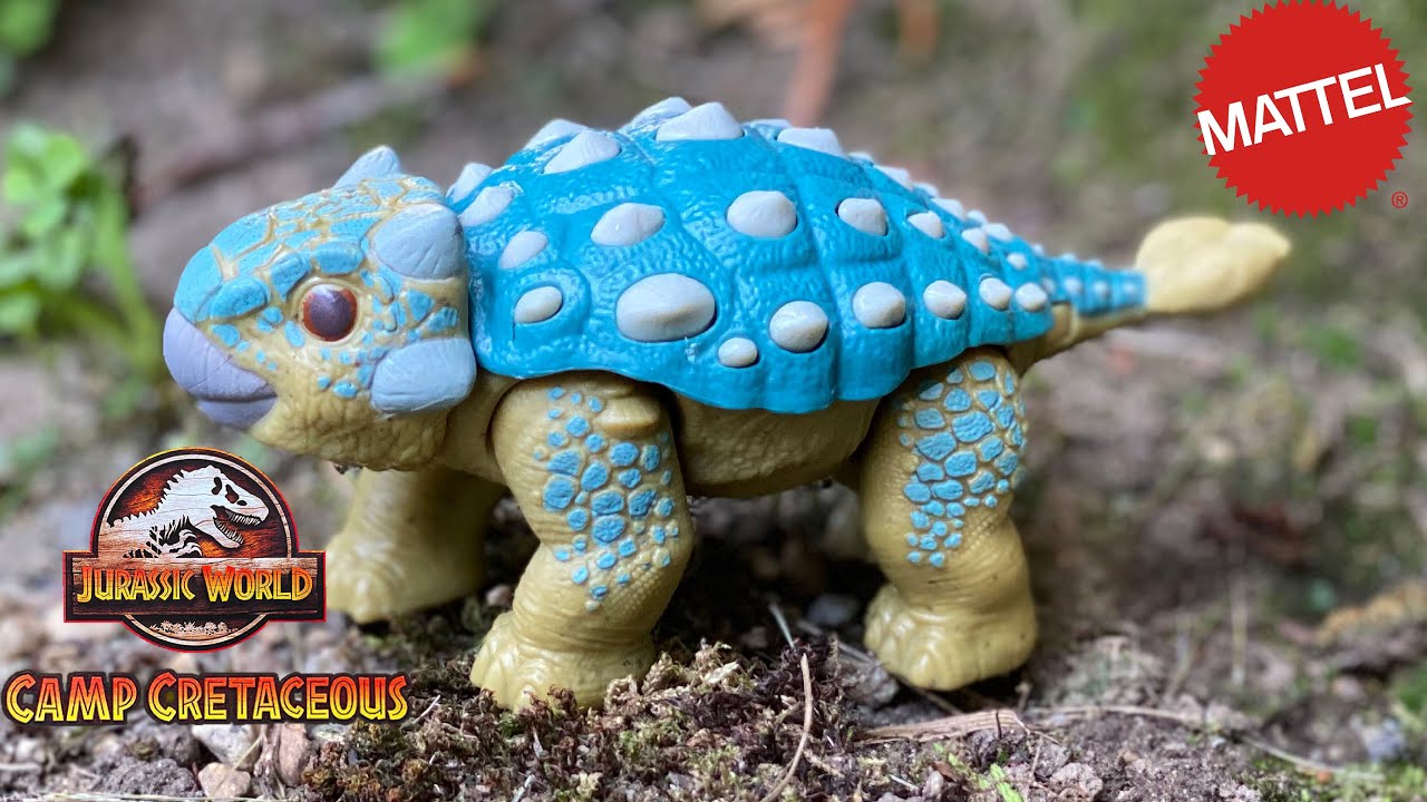 Jurassic World Park Camp Cretaceous Bumpy Ankylosaurus Dinosaur Figure ...