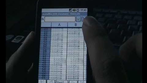 Androffice - New vertical scroll