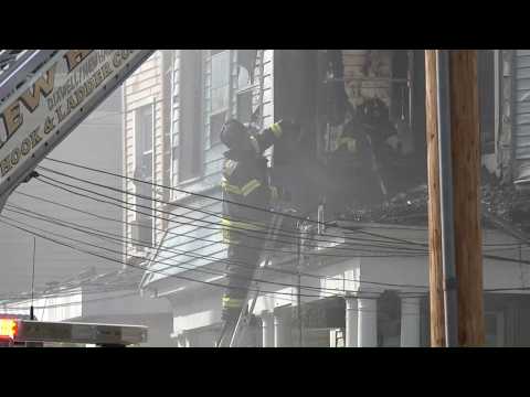 Several families displaced in New Haven after fire damages 2 apartment buildings