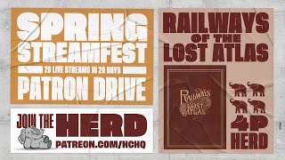 Railways of the Lost Atlas - 4p Teaching, Play-through, & Roundtable Discussion by Heavy Cardboard