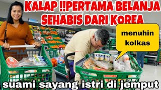 KALAP!!BELANJA UNTUK MENUHI KOLKAS(SUAMI SAYANG ISTRI JADI DI JEMPUT ) SAMPAI STROLI