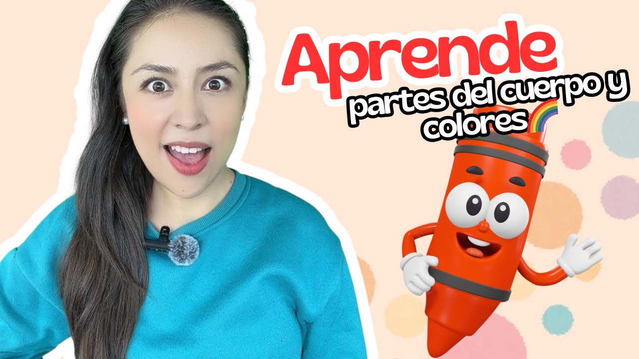 Cara de papa, cuerpo y colores | Estimulación de lenguaje | Video educativo para niños 