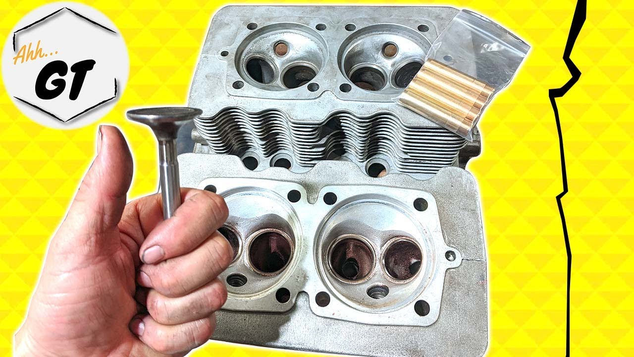 Porsche 912 Cylinder Heads Rebuild With A Sneaky Surprise! Part 2 YouTube