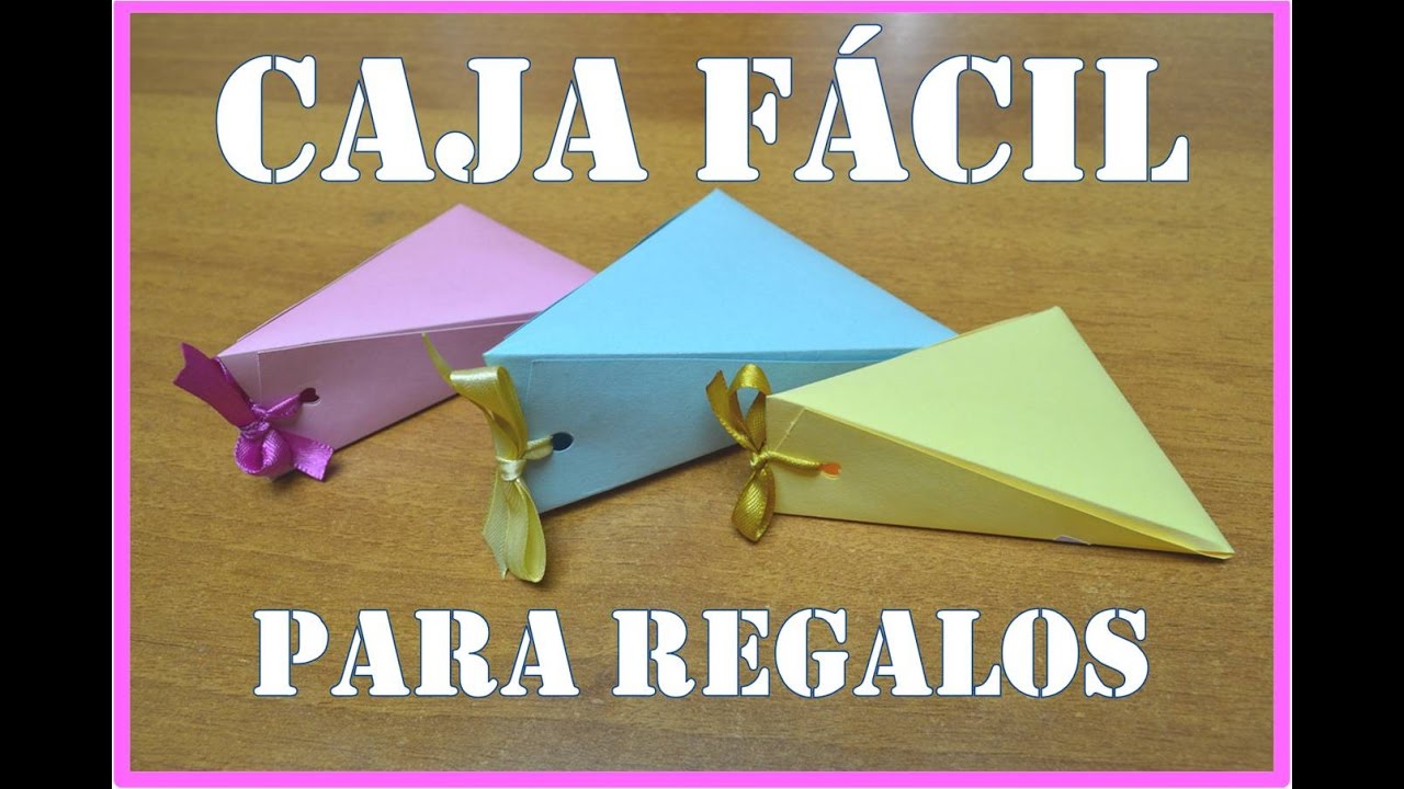 Caja para regalar FACIL DE HACER sharingbox