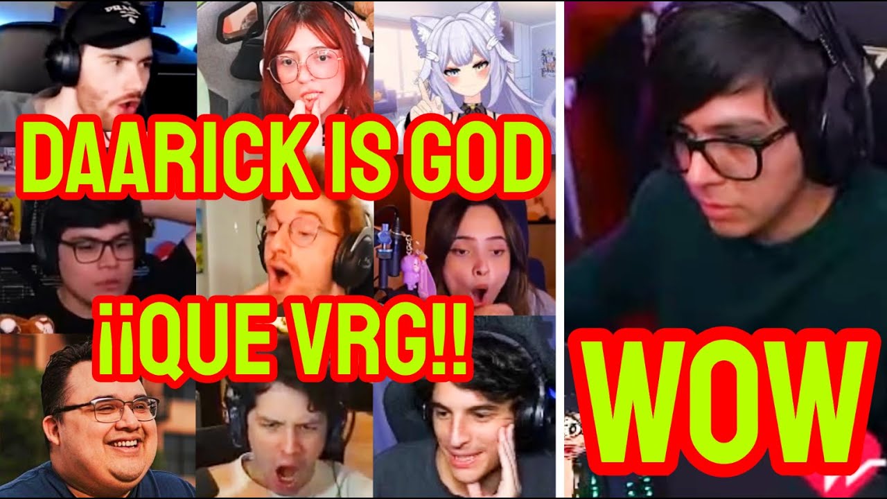 MUCHOS STREAMERS SORPRENDIDOS CON LA GRAN HABILIDAD DE DAARICK PARA SALVARSE ÉPICAMENTE +TOTEMS TEAM