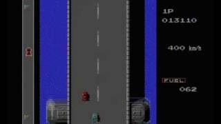 // Nintendo Gameplay // Road Fighter (original TV-game recording) screenshot 5