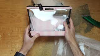 Raw Unboxing Victoria's Secret AMPM Beauty Bag Duo, Pink