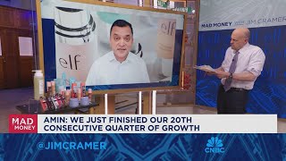 E.L.F. CEO Tarang Amin: We just finished our 20th consecutive quarter of growth