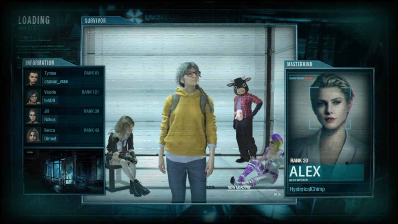 tehDR & capcon_vsse in the Rare 2 vs 3 Mode - RESIDENT EVIL RESISTANCE