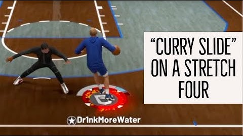 NBA 2K21 STRETCH FOUR | HOW TO "CURRY SLIDE" WITH LOW BALL CONTROL | BEST DRIBBLE MOVES STRETCH FOUR